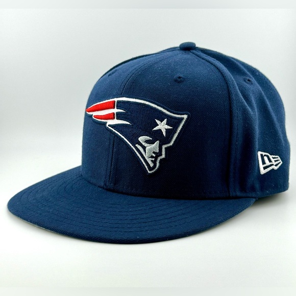 NFL Football New England Patriots Hat/Cap New Era 59Fifty Size 7 1/4 used! - Picture 12 of 16